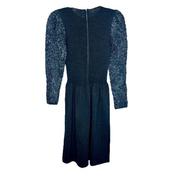 St. John Collection by Marie Gray Vintage Ruffle Cocktail dress no size tag - Picture 2 of 6